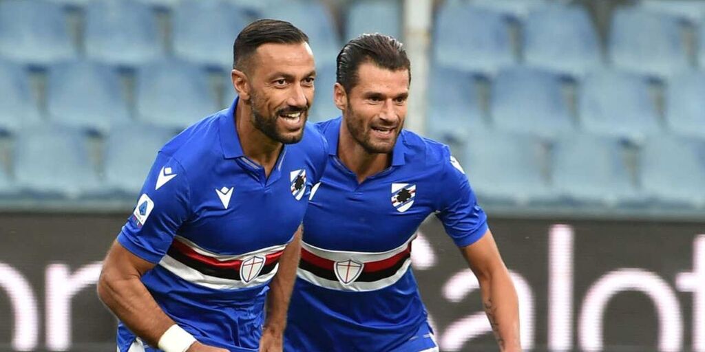 Copertina: Sampdoria: OK Quagliarella e Candreva, in recupero Torregrossa